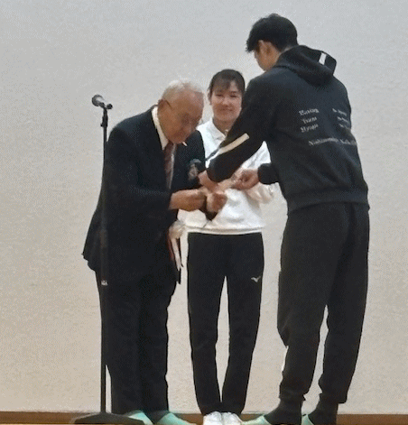 西宮市優秀選手賞受賞