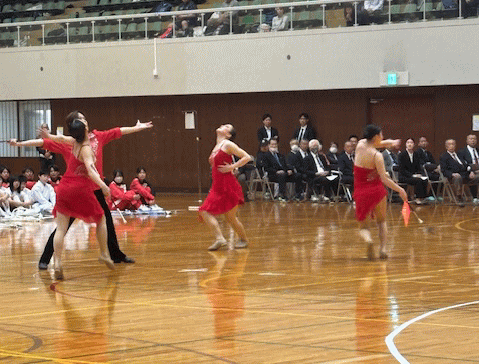 西宮バトン協会による公開演技