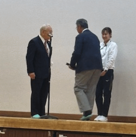 体育功労賞受賞