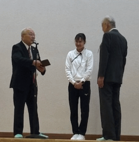 体育功労賞受賞